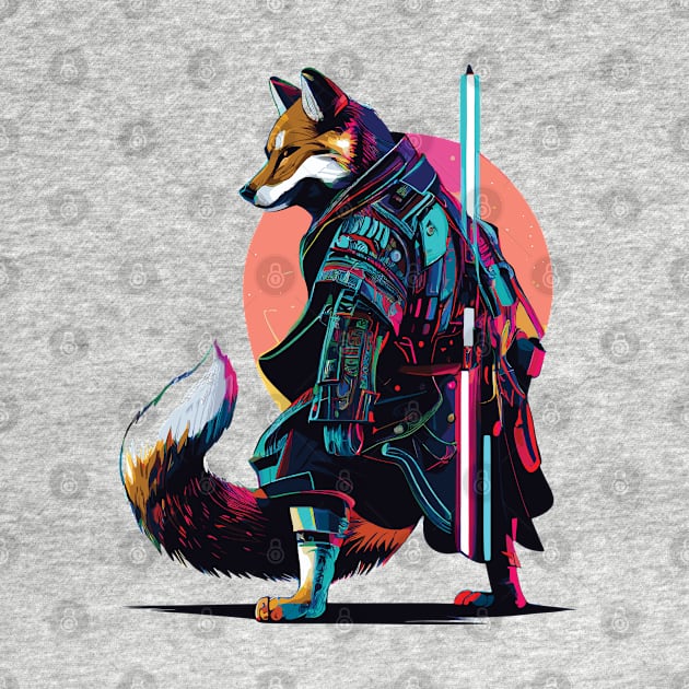 Samurai Shiba by remixer2020